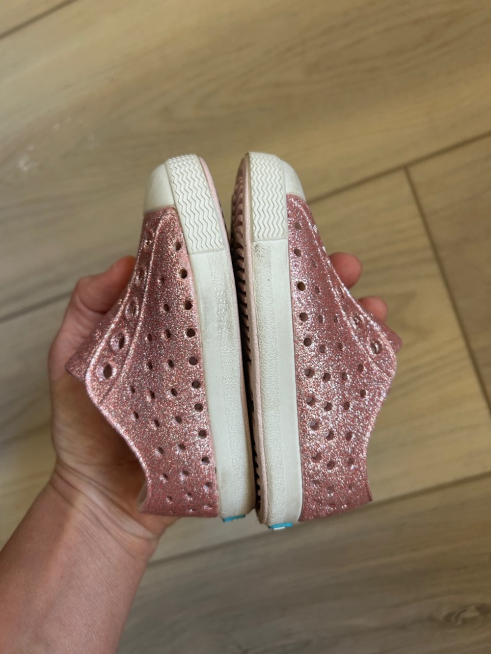 Native Kids Slip-On Sneakers Jefferson Bling Pink - Picture 4 of 7